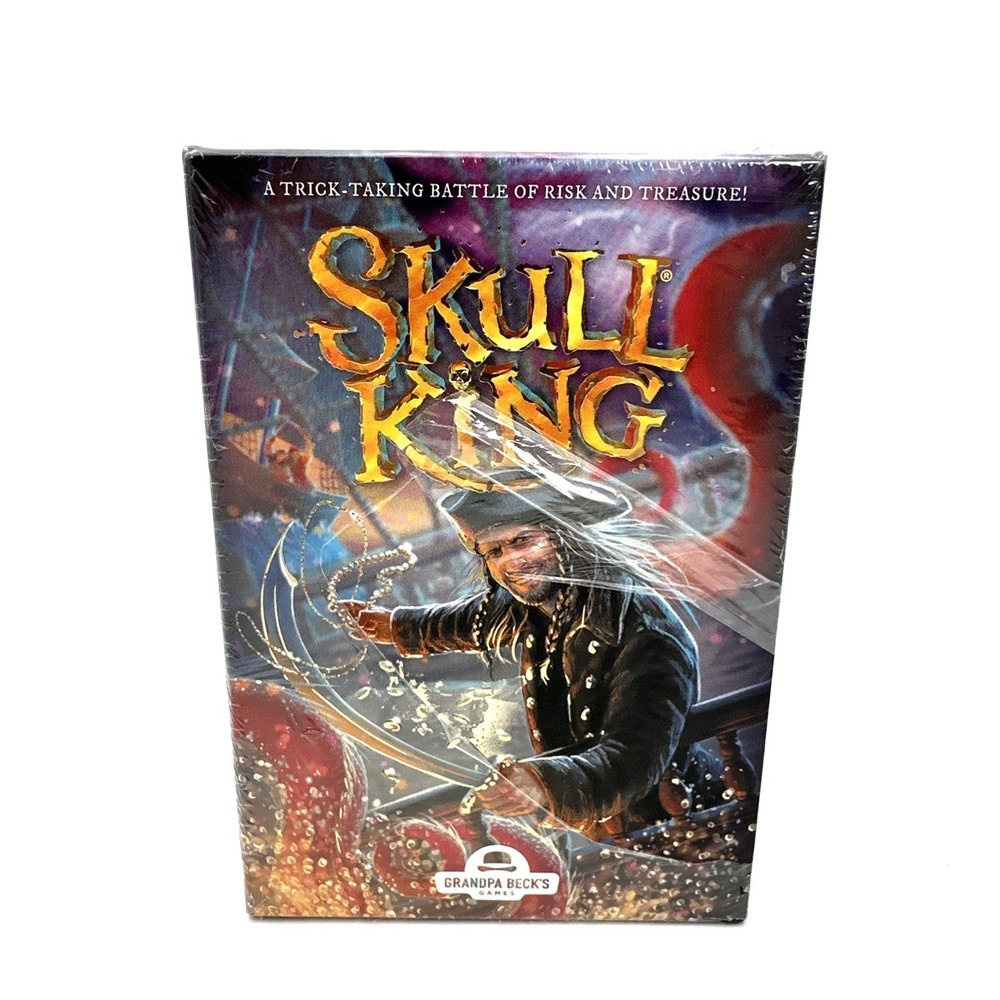 Grandpa Becks Skull King Pirate Card Game 2022 Edition Strategy Game Sealed New